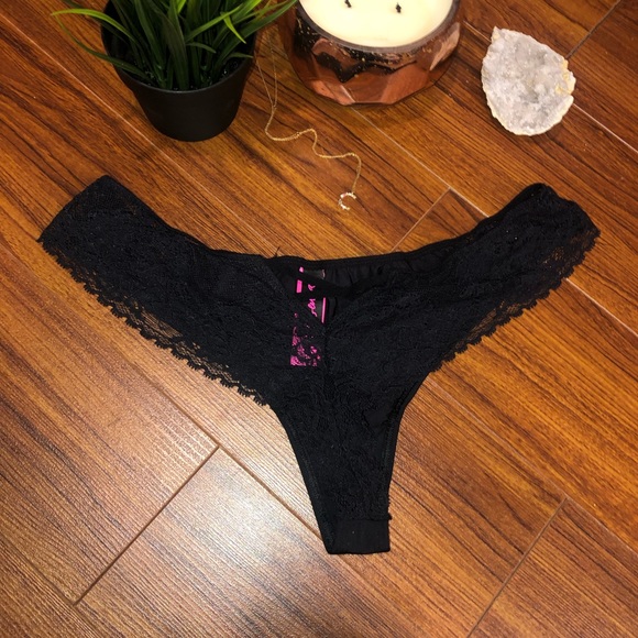 ✨ SEXY LA SENZA BLACK LACE BIKINI PANTIES ✨ - Picture 3 of 3